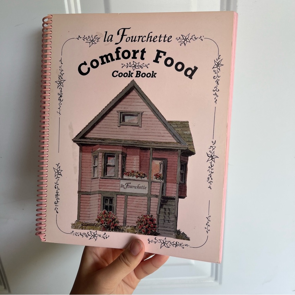 Comfort Food Spiral Bound Pink Cookbook!